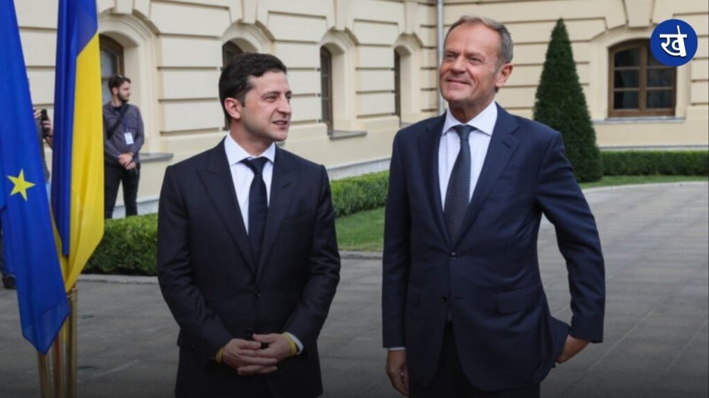 Donald Tusk With Volodymyr Zelenskyy