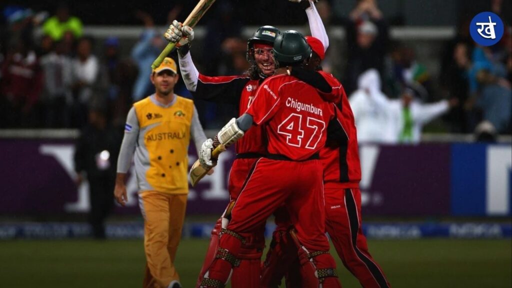 Zimbabwe beat Australia, 2007