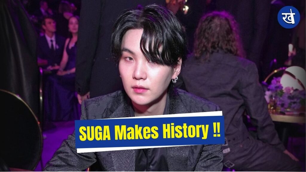 BTS’ SUGA Makes History With 2 Albums Over 1 Bn Spotify streams