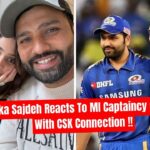 Ritika Sajdeh Reacts To Rohit Sharma's Captaincy Change Has CSK Connection