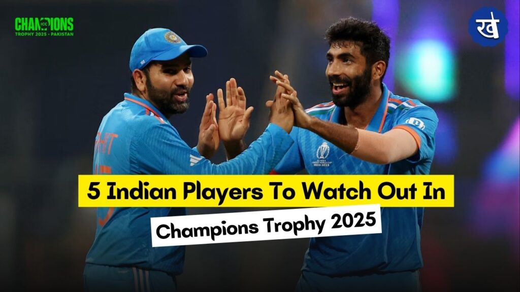 5 Indian Players To Watch Out For In ICC Champions Trophy 2025